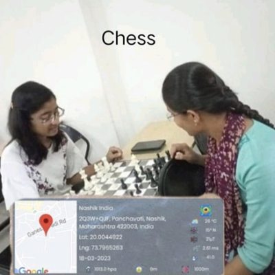Intra College Chess matches (Girls)